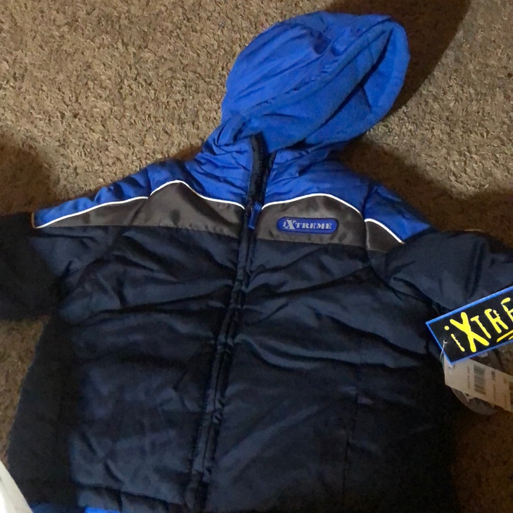 2 piece boys snow pants and coat.